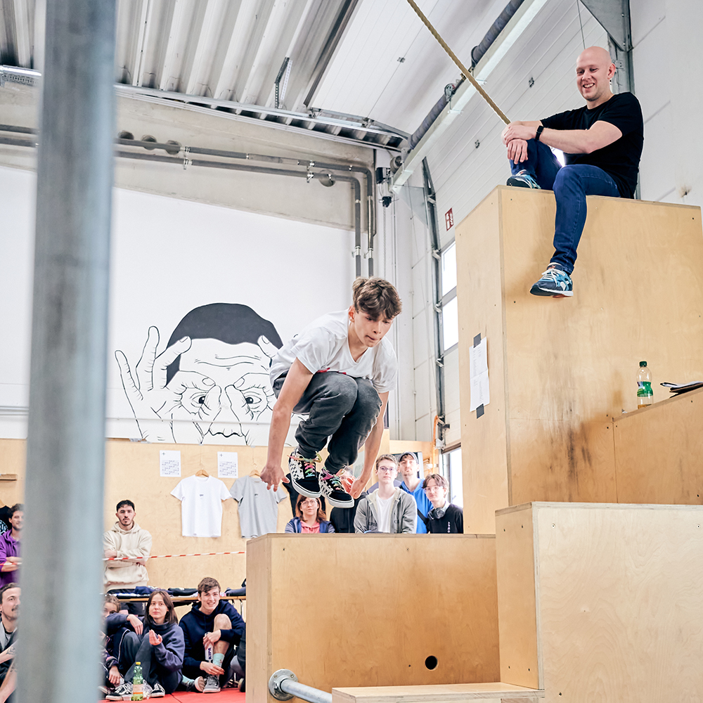 Semesterferienprogramm ape academy Parkour Freerunning Wien